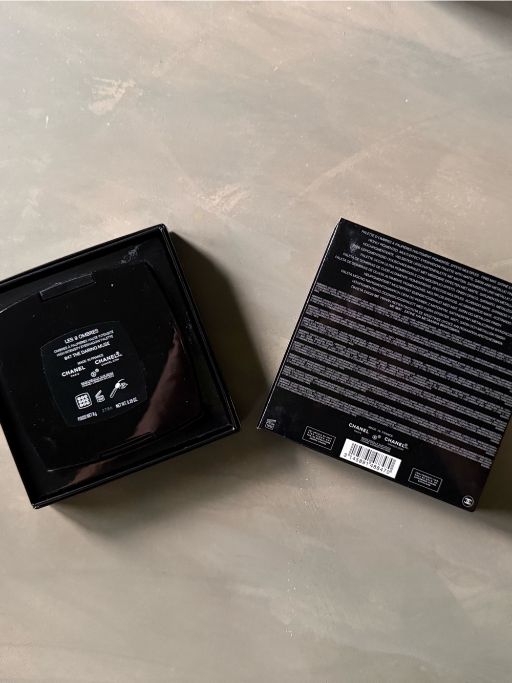 CHANEL Les 9 Ombres High Intensity Eyeshadow Palette - 847 The Daring Muse - Picture 4 of 4